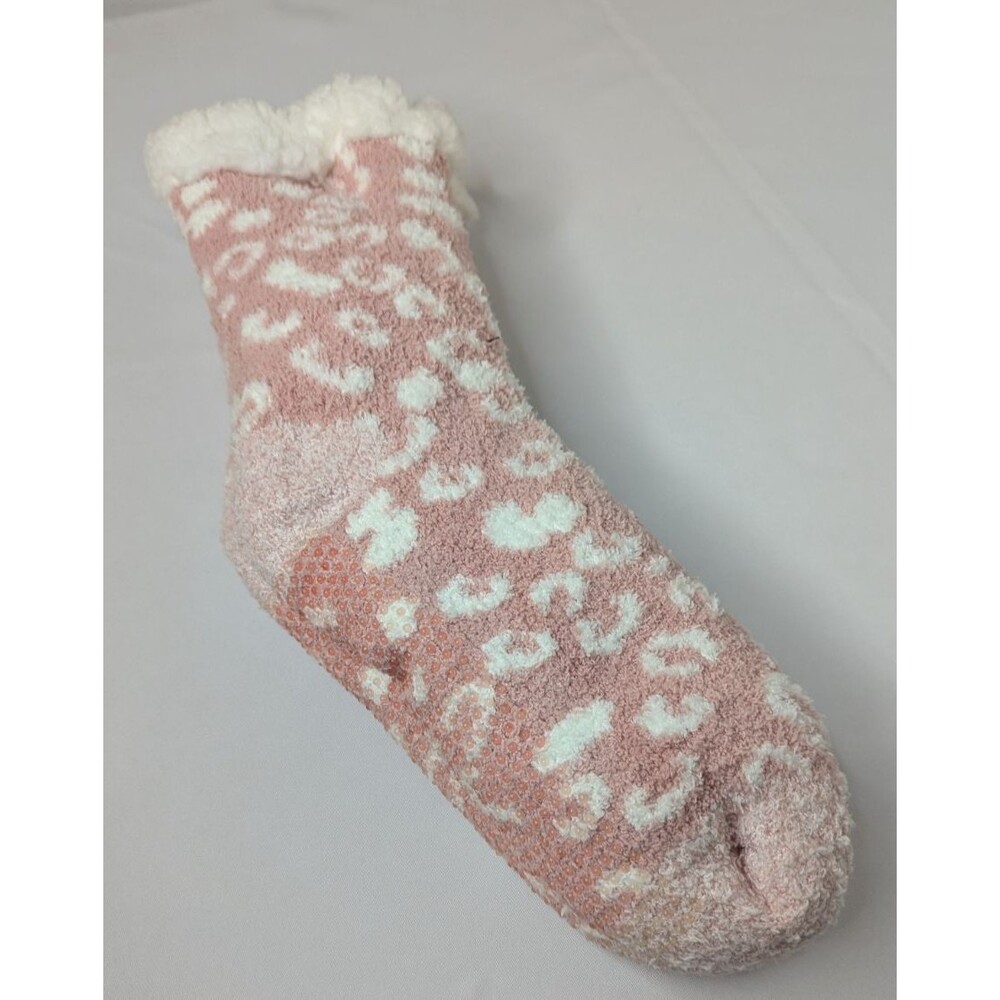 Cuddl Duds Sherpa Lined Lounge Socks Slippers Women’s Sz 4-10 Plush Filled NEW - Picture 3 of 5